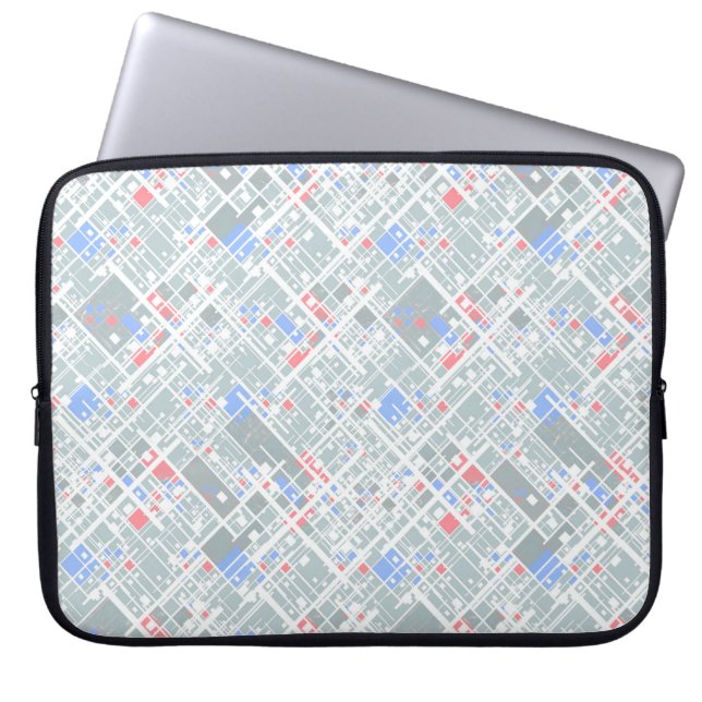 Modern abstract geometric. laptop sleeve (Front)