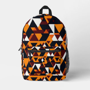 Modern abstract geometric pattern 1 - Backpack