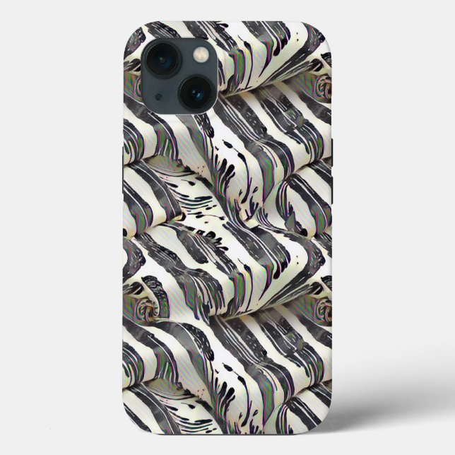 Modern abstract geometric pattern design 38 Case-Mate iPhone case (Back)