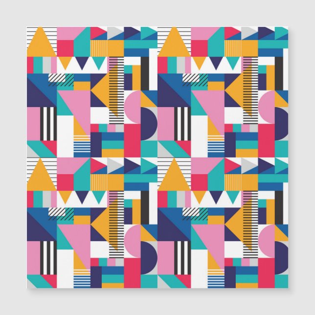 Modern Abstract Geometric Seamless Pattern (Front)