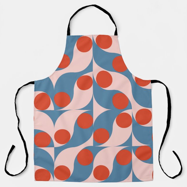 Modern abstract geometric seamless pattern with ci apron (Front)