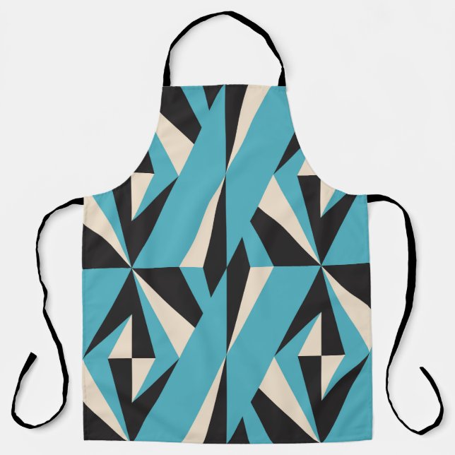Modern abstract geometric seamless pattern with tr apron (Front)