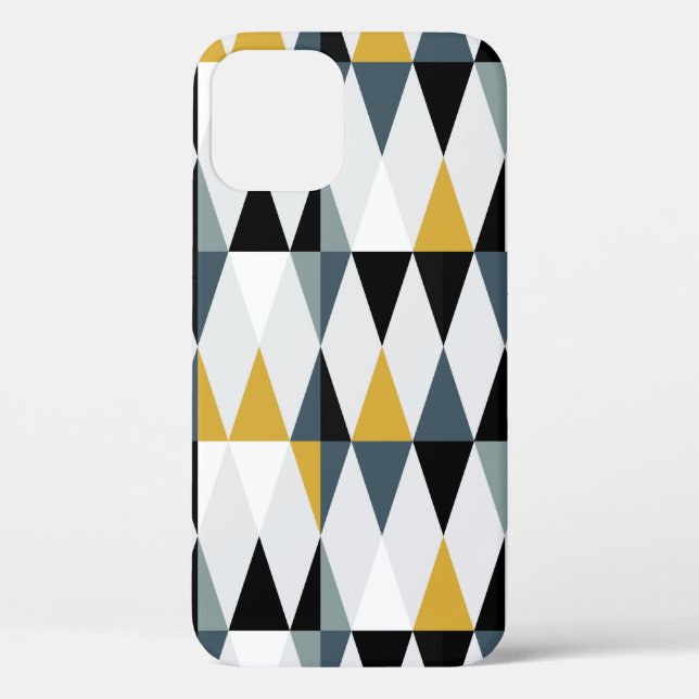 Modern abstract geometric seamless pattern with tr Case-Mate iPhone case (Back)