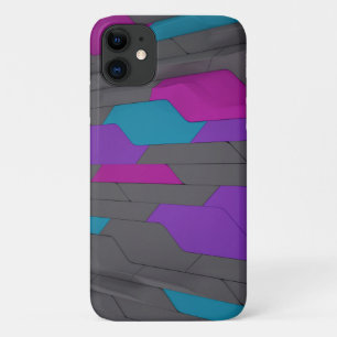 Modern Abstract Geometric Stylish Pattern iPhone 11 Case