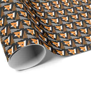 Modern Abstract Geometric Triangles Wrapping Paper