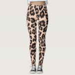 Modern abstract gold black leopard print leggings<br><div class="desc">Modern abstract gold black leopard print legging.</div>