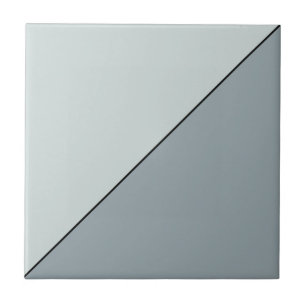 Modern Abstract Grey Geometric Triangle Ceramic Tile