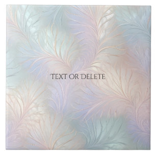 Modern Abstract Iridescent Ceramic Tile