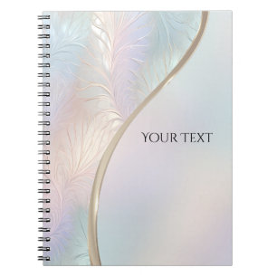 Modern Abstract Iridescent Notebook
