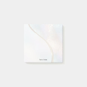 Modern Abstract Iridescent Post it Notes