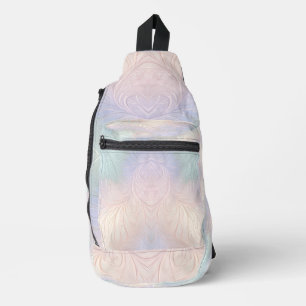 Modern Abstract Iridescent Sling Bag