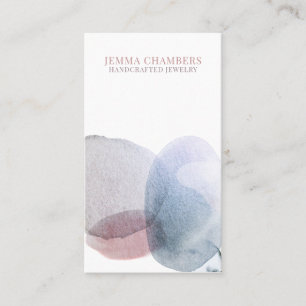 Modern Abstract Jewellery Designer Business Card