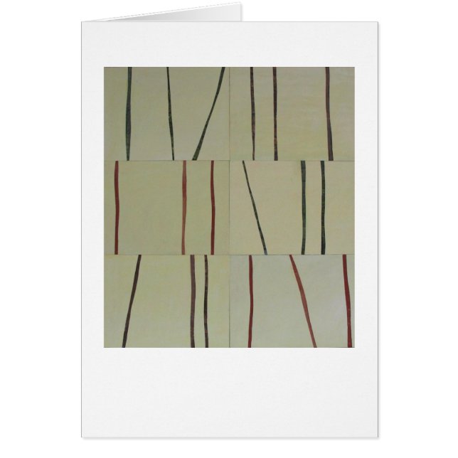 Modern abstract lines meditative art (Front)