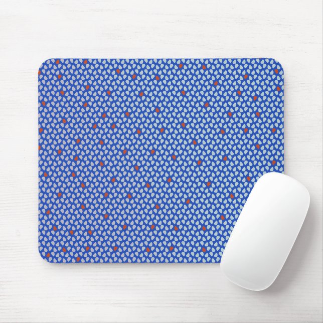 Modern abstract mosaic geometric pattern 1293 mouse pad (With Mouse)