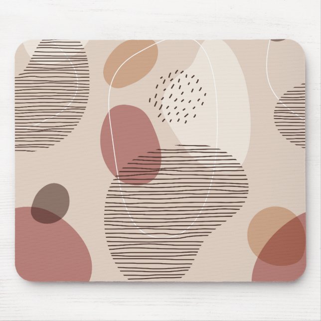 Modern Abstract Mouse Pad (Front)