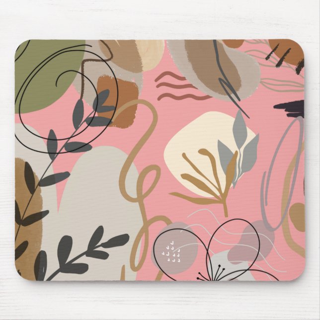 modern abstract mouse pad (Front)