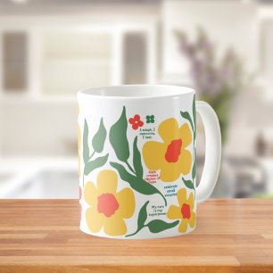 Modern Abstract Nurse, RN Graduation Gift for Her Coffee Mug
