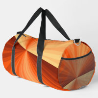 Modern Abstract Orange Red Vanilla Graphic Fractal