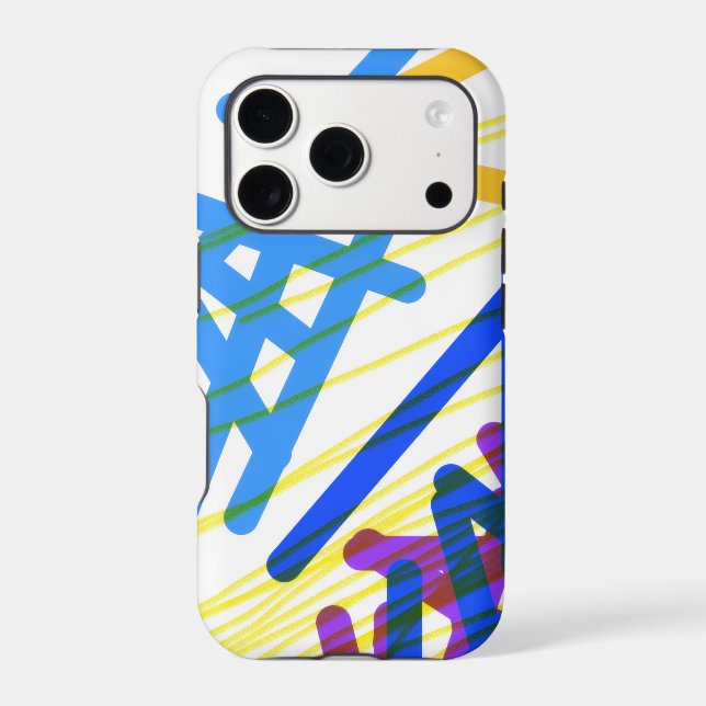 Modern Abstract Paint Splash  (Back)