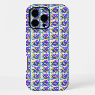 Modern Abstract Paint Splash iPhone 16 Pro Max Case