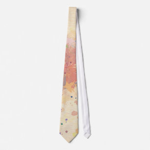 Modern Abstract Paint Splashes Tie