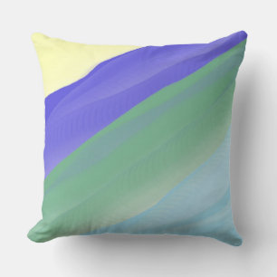 modern abstract painting art cushion
