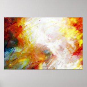 Modern Abstract Painting Art Print Poster