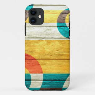Modern Abstract Pastel Wood #2 iPhone 11 Case