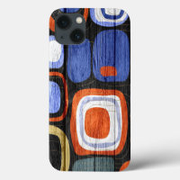 Modern Abstract Pastel Wood Look Case-Mate iPhone