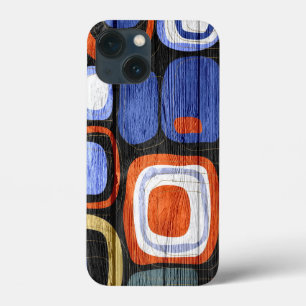 Modern Abstract Pastel Wood Look Case-Mate iPhone  13 Mini Case