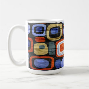 Modern Abstract Pastel Wood Look Coffee Mug
