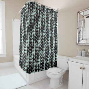 Modern abstract pattern 1187 - Shower Curtain