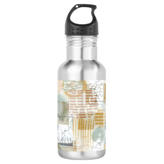 Modern Abstract Pattern 532 Ml Water Bottle