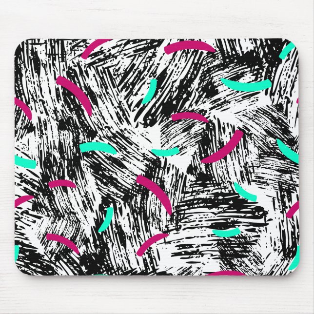 Modern Abstract pattern. Canvas Print Mouse Pad (Front)