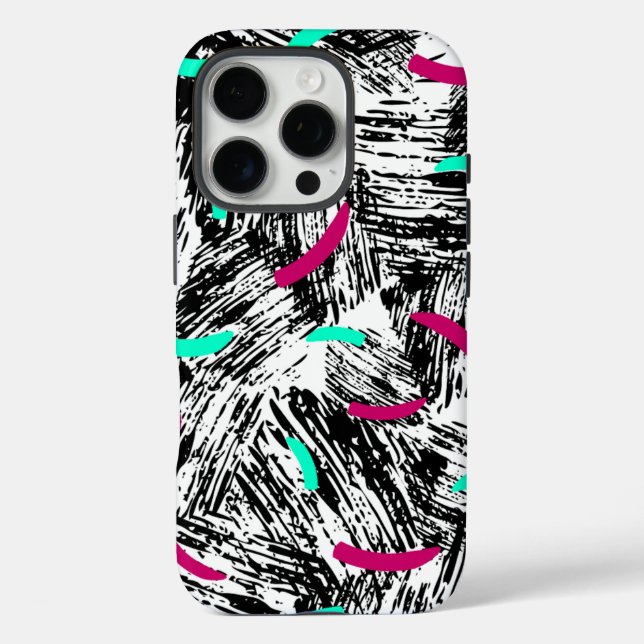 Modern Abstract pattern. Case-Mate iPhone Case (Back)