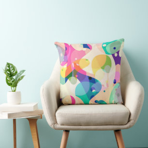 Modern abstract pattern cushion