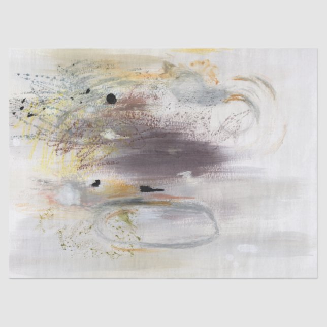 Modern Abstract Pattern Decoupage Tissue Paper (Front)