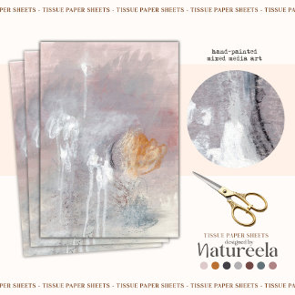 Modern Abstract Pattern Decoupage Tissue Paper