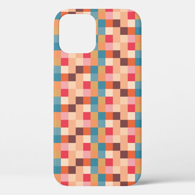 Modern Abstract Pattern Design Case-Mate iPhone Case (Back)