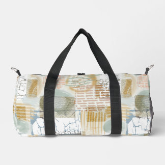 Modern Abstract Pattern Duffle Bag