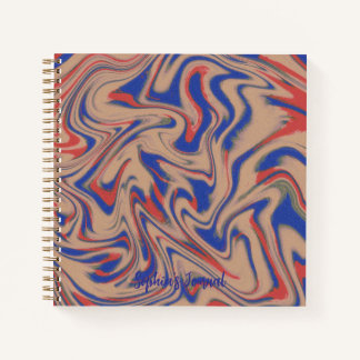 Modern Abstract Pattern Notebook