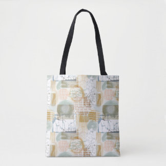 Modern Abstract Pattern Tote Bag