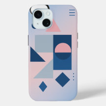 Modern Abstract Phone Case with Vibrant Colours