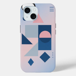 Modern Abstract Phone Case with Vibrant Colours