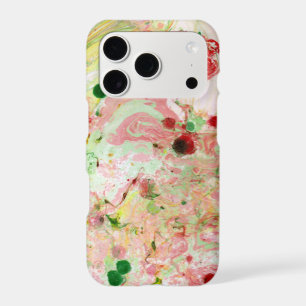 Modern Abstract Pink Red Yellow Green Template