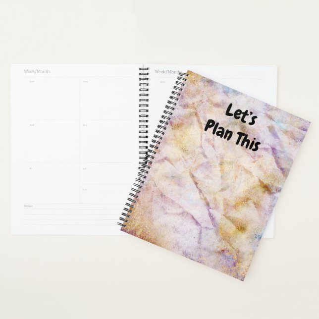 Modern Abstract Planner (Display)