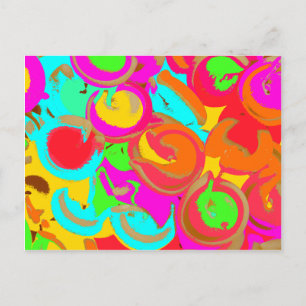 Modern Abstract Postcard