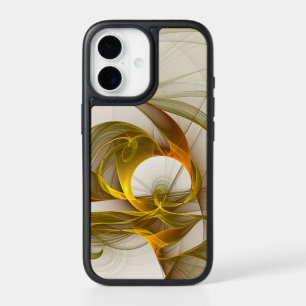 Modern Abstract Precious Metal Colors Fractal