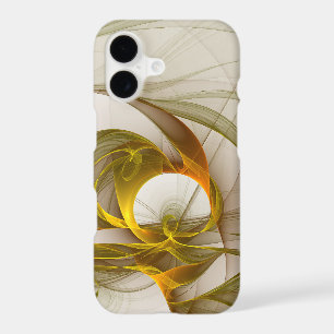 Modern Abstract Precious Metal Colours Fractal