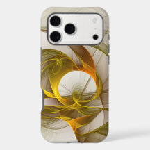 Modern Abstract Precious Metal Colours Fractal